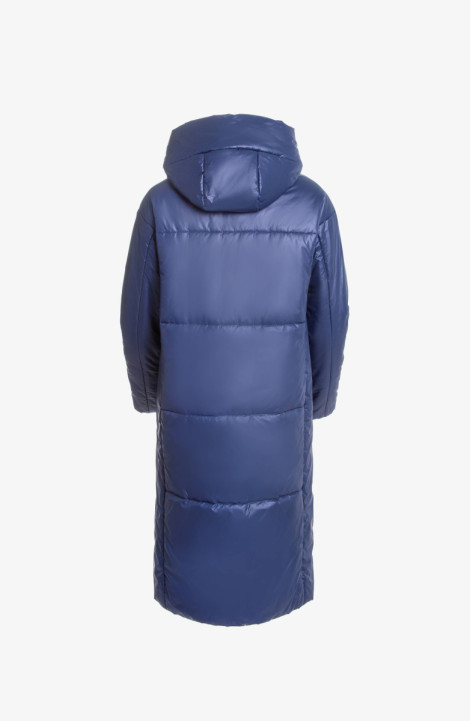 Женское пальто Elema 5-10721-1-170 тёмно-синий