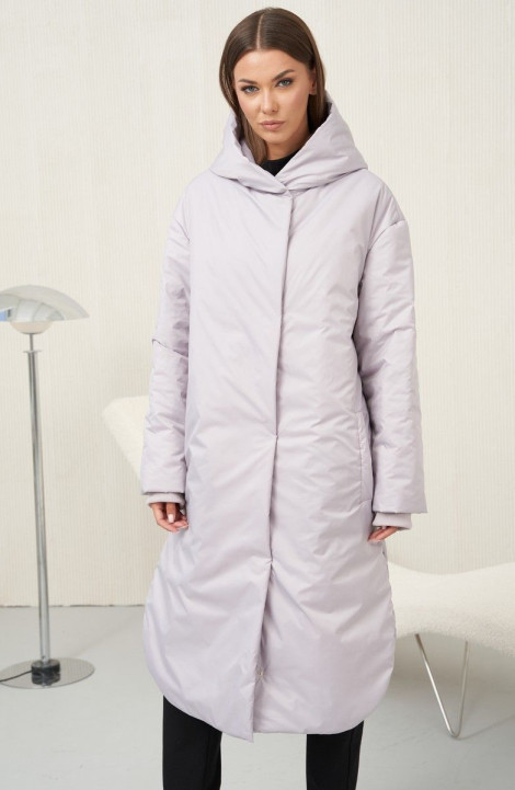 Женское пальто Fantazia Mod 4619 дымчато-розовый