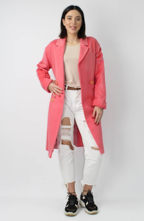 Женское пальто VLADOR 500512 розовый