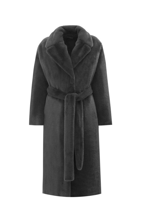Женское пальто Elema 1-13055-1-164 тёмно-серый