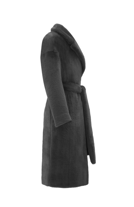 Женское пальто Elema 1-13055-1-164 тёмно-серый