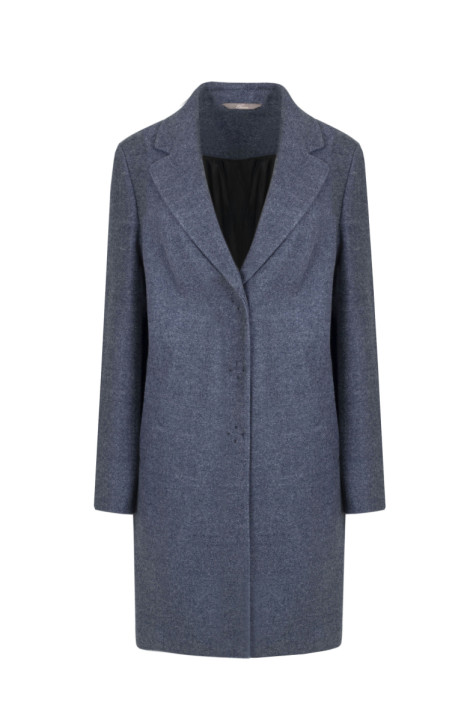 Женское пальто Elema 6-9536-1-170 синий