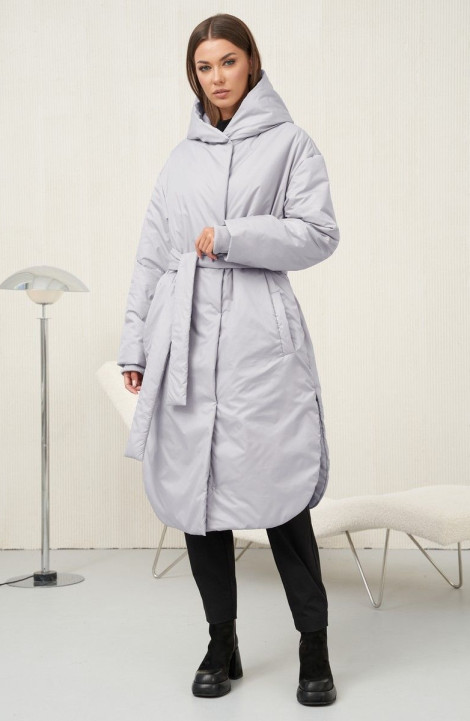 Женское пальто Fantazia Mod 4619 серый
