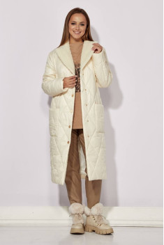 Женское пальто TAiER 1235 молочный