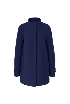Женское пальто Elema 1-12465-1-164 тёмно-синий