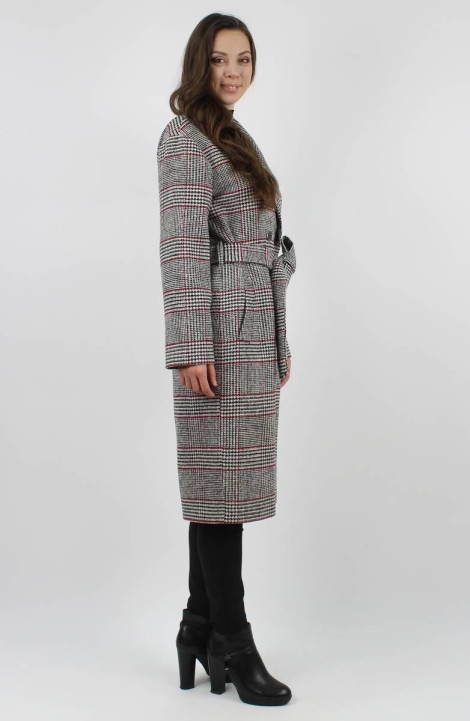 Женское пальто VLADOR 500516 серый