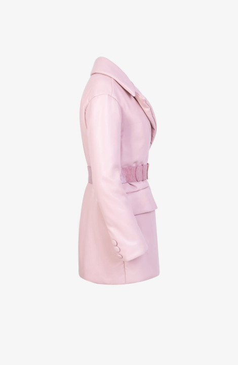 Женское пальто Elema 6-11236-1-164 розовый