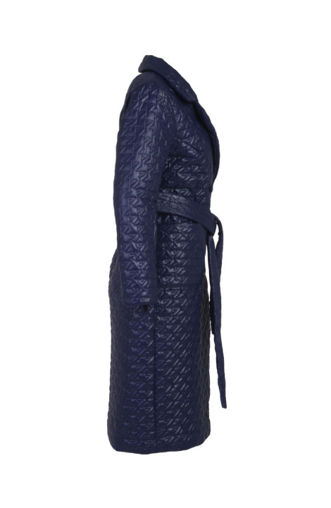 Женское пальто Elema 5-12431-1-170 сине-фиолетовый