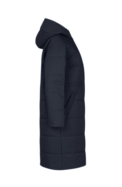 Женское пальто Elema 5-12589-1-164 тёмно-синий