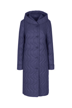 Женское пальто Elema 5-92-170 сине-фиолетовый