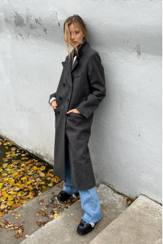 Женское пальто Skipper Design 117_Деми серый