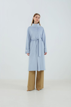 Женское пальто Elema 1-12695-1-164 голубой