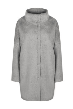 Пальто Elema 1-721-164 серый