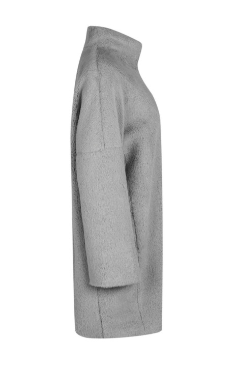 Пальто Elema 1-721-164 серый