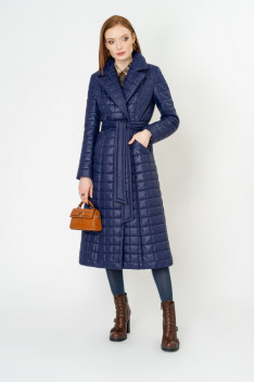 Женское пальто Elema 5-11475-1-170 сине-фиолетовый