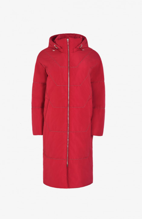 Женское пальто Elema 5-11106-1-170 красный