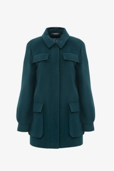 Женское пальто Elema 1-11624-1-170 зелёный