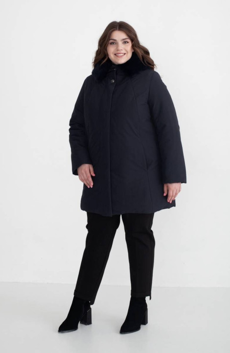 Женское пальто Bugalux 437 164-цвет синий