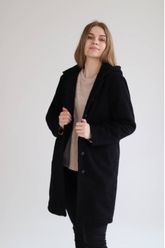 Женское пальто Mita ЖМ1159 черный