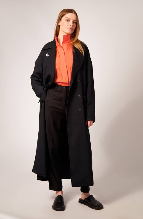 Женское пальто Rivoli 8052 чёрный