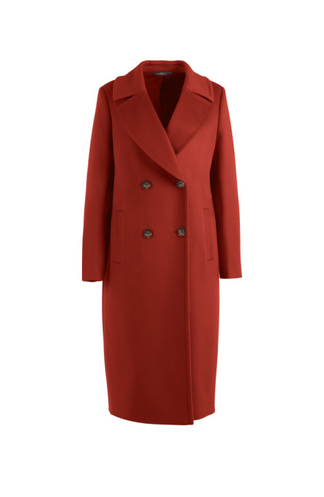 Женское пальто Elema 6-12254-1-164 терракот
