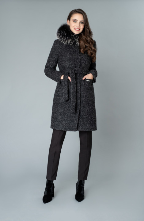 Женское пальто Elema 7-9549-1-164 черный
