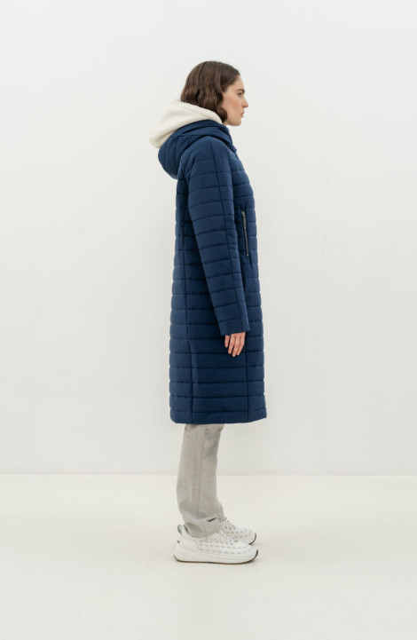 Женское пальто Elema 5-10652-2-170 синий