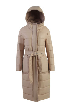 Женское пальто Elema 5-12071-1-164 бежевый