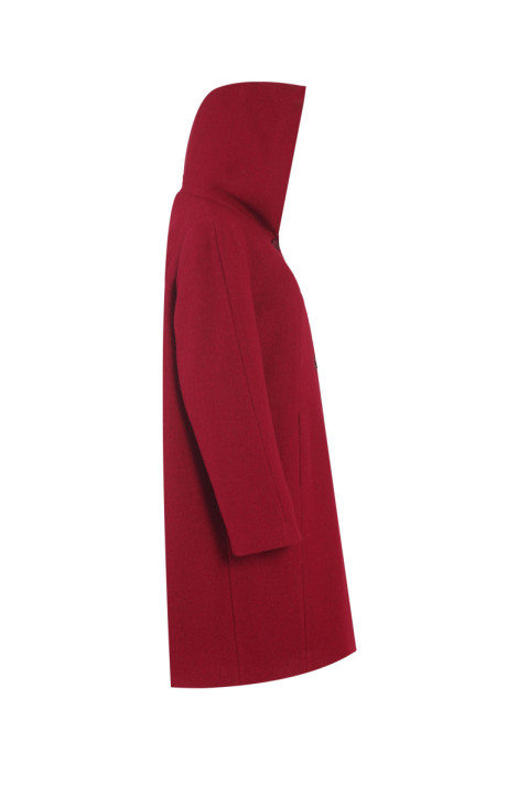 Женское пальто Elema 6-12282-1-164 бордо