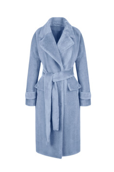 Женское пальто Elema 1-13052-1-164 голубой