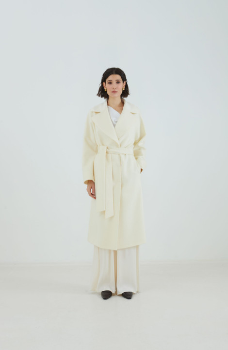 Женское пальто Elema 1-12700-1-164 молоко