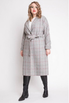 Женское пальто ElectraStyle 6-0225-011 с/бел