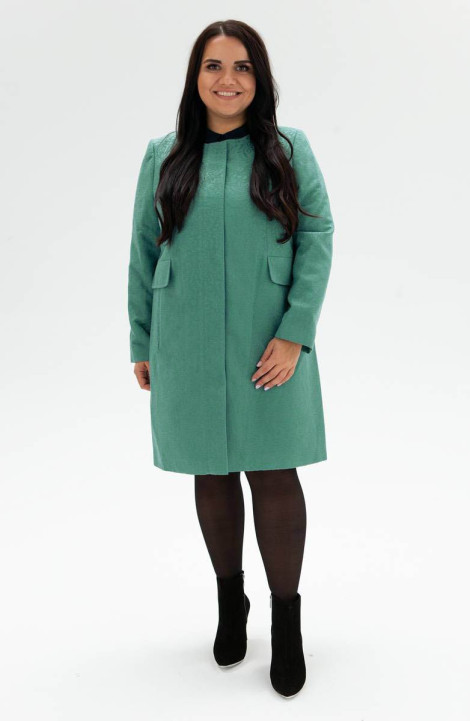 Женское пальто Bugalux 470 164-зеленый