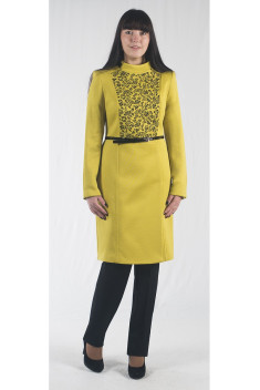 Женское пальто Zlata 1679 желтый