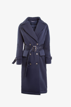 Женское пальто Elema 5-11644-1-164 синий