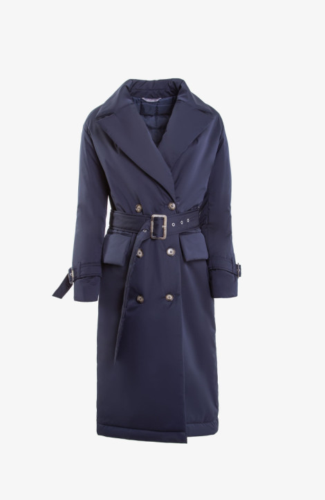 Женское пальто Elema 5-11644-1-164 синий
