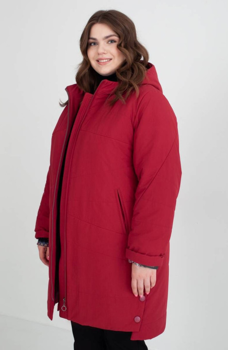 Женское пальто Bugalux 415 164-цвет марсала