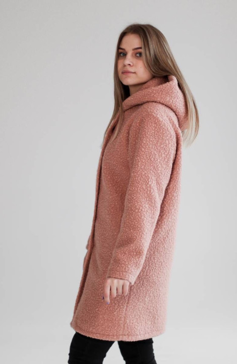 Женское пальто Mita ЖМ1159 розовый