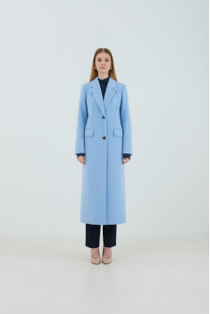 Женское пальто Elema 1-12597-1-170 голубой