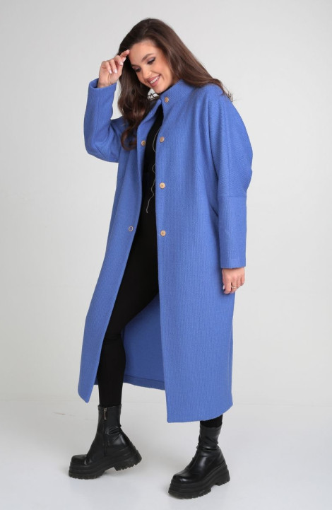 Женское пальто Michel chic 358 голубой