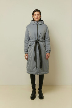 Женское пальто Elema 5-13060-1-170 серый