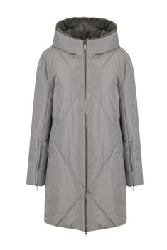 Женское пальто Elema 5S-13035-1-164 серый