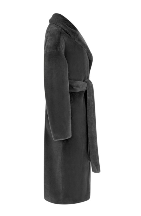 Пальто Elema 1-13055-2-164 тёмно-серый