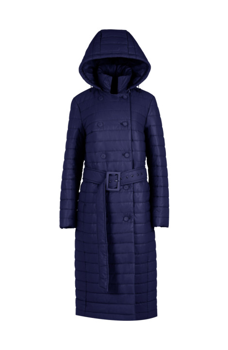 Женское пальто Elema 5-12072-1-164 сине-фиолетовый