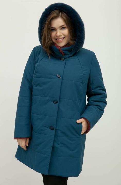 Женское пальто Bugalux 471 170-изумруд