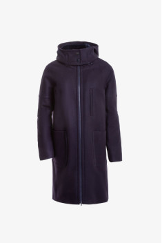 Женское пальто Elema 6-10534-1-170 тёмно-синий