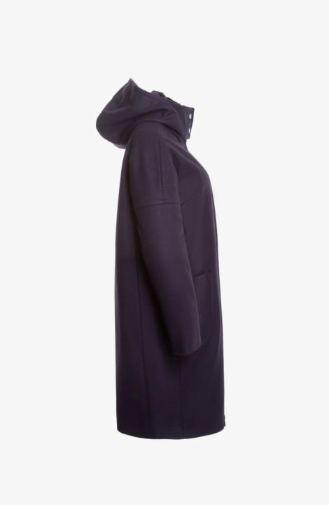 Женское пальто Elema 6-10534-1-170 тёмно-синий