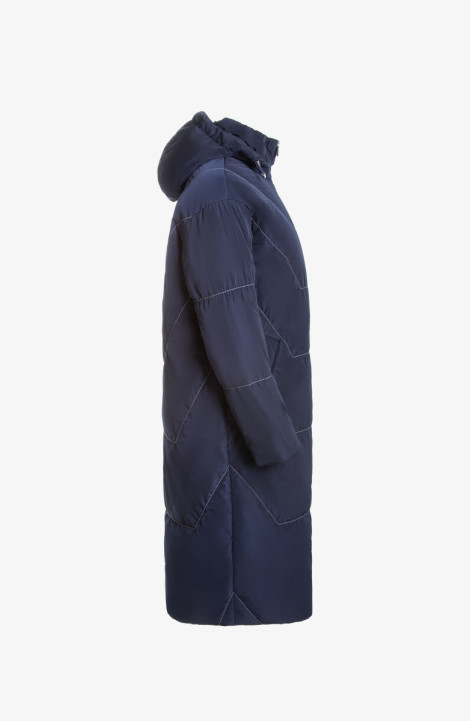 Женское пальто Elema 5-11106-1-170 тёмно-синий