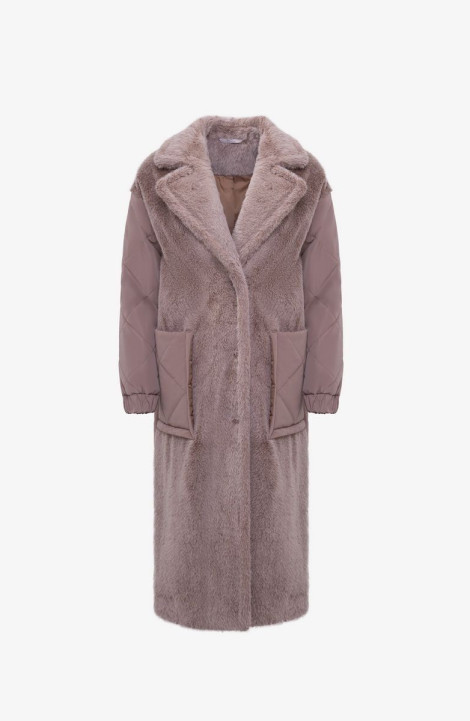 Женское пальто Elema 6-11146-2-164 бежевый
