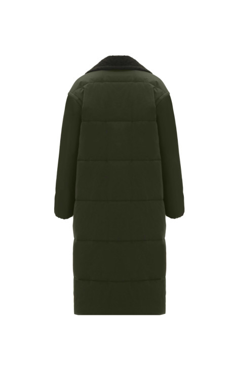Женское пальто Elema 5-12195-1-164 хаки